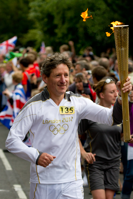 Leamington Spa Olympic Torch 